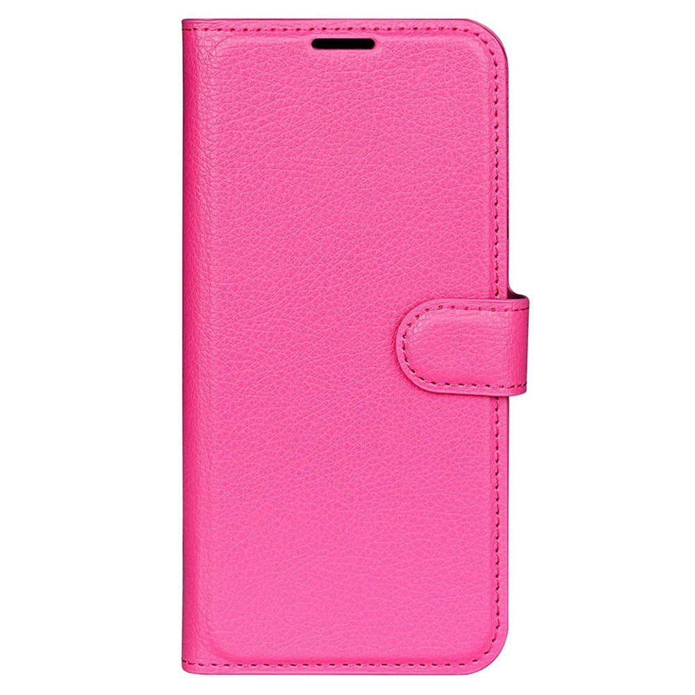 OPPO A17 EIDERWOOD Konstläder Fodral m. Korthållare & Ställfunktion - Pink