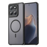 Motorola Moto G77 / G67 EIDERWOOD Hybrid Plast Skal - MagSafe Kompatibel - Svart