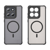Motorola Moto G77 / G67 EIDERWOOD Hybrid Plast Skal - MagSafe Kompatibel - Svart
