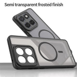 Motorola Moto G77 / G67 EIDERWOOD Hybrid Plast Skal - MagSafe Kompatibel - Svart