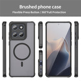 Motorola Moto G77 / G67 EIDERWOOD Hybrid Plast Skal - MagSafe Kompatibel - Svart