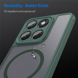 Motorola Moto G77 / G67 EIDERWOOD Hybrid Plast Skal - MagSafe Kompatibel - Grön