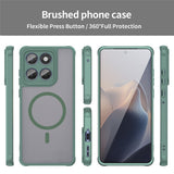 Motorola Moto G77 / G67 EIDERWOOD Hybrid Plast Skal - MagSafe Kompatibel - Grön
