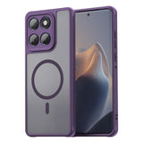 Motorola Moto G77 / G67 EIDERWOOD Hybrid Plast Skal - MagSafe Kompatibel - Lila