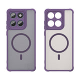 Motorola Moto G77 / G67 EIDERWOOD Hybrid Plast Skal - MagSafe Kompatibel - Lila