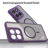 Motorola Moto G77 / G67 EIDERWOOD Hybrid Plast Skal - MagSafe Kompatibel - Lila