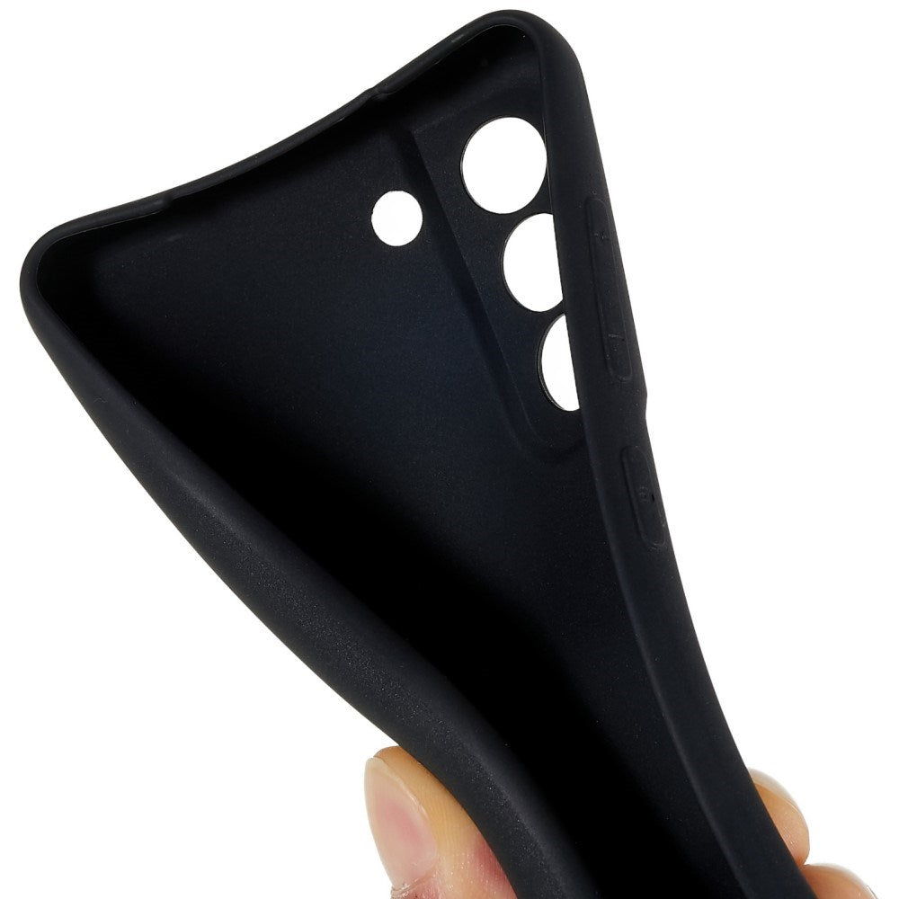EIDERWOOD Samsung Galaxy S21 FE Flexibelt Plast Skal - Svart