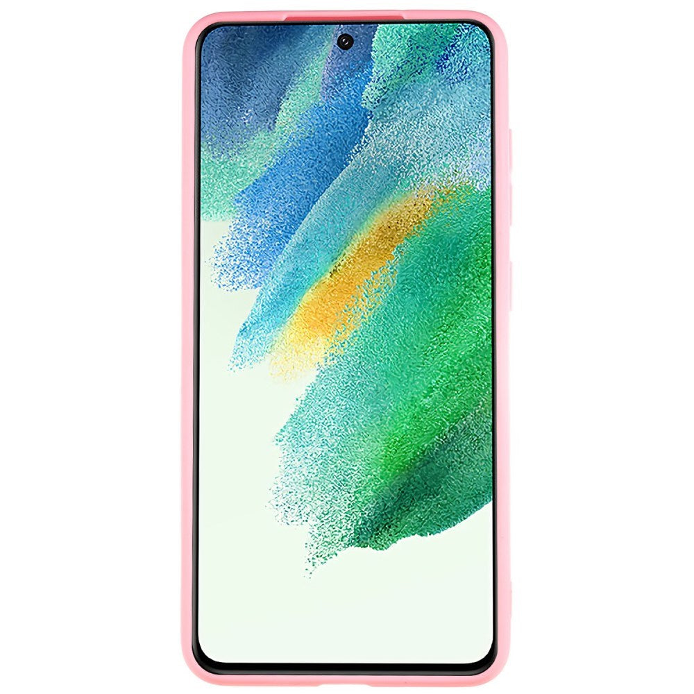 EIDERWOOD Samsung Galaxy S21 FE Flexibelt Plast Skal - Rosa