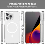 iPhone 15 Pro Max EIDERWOOD Hybrid Plast Skal - MagSafe Kompatibel - Transparent