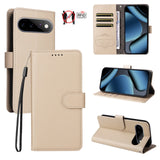 EIDERWOOD Google Pixel 11 / 11 Pro Fodral - Korthållare & Handledsrem - Beige