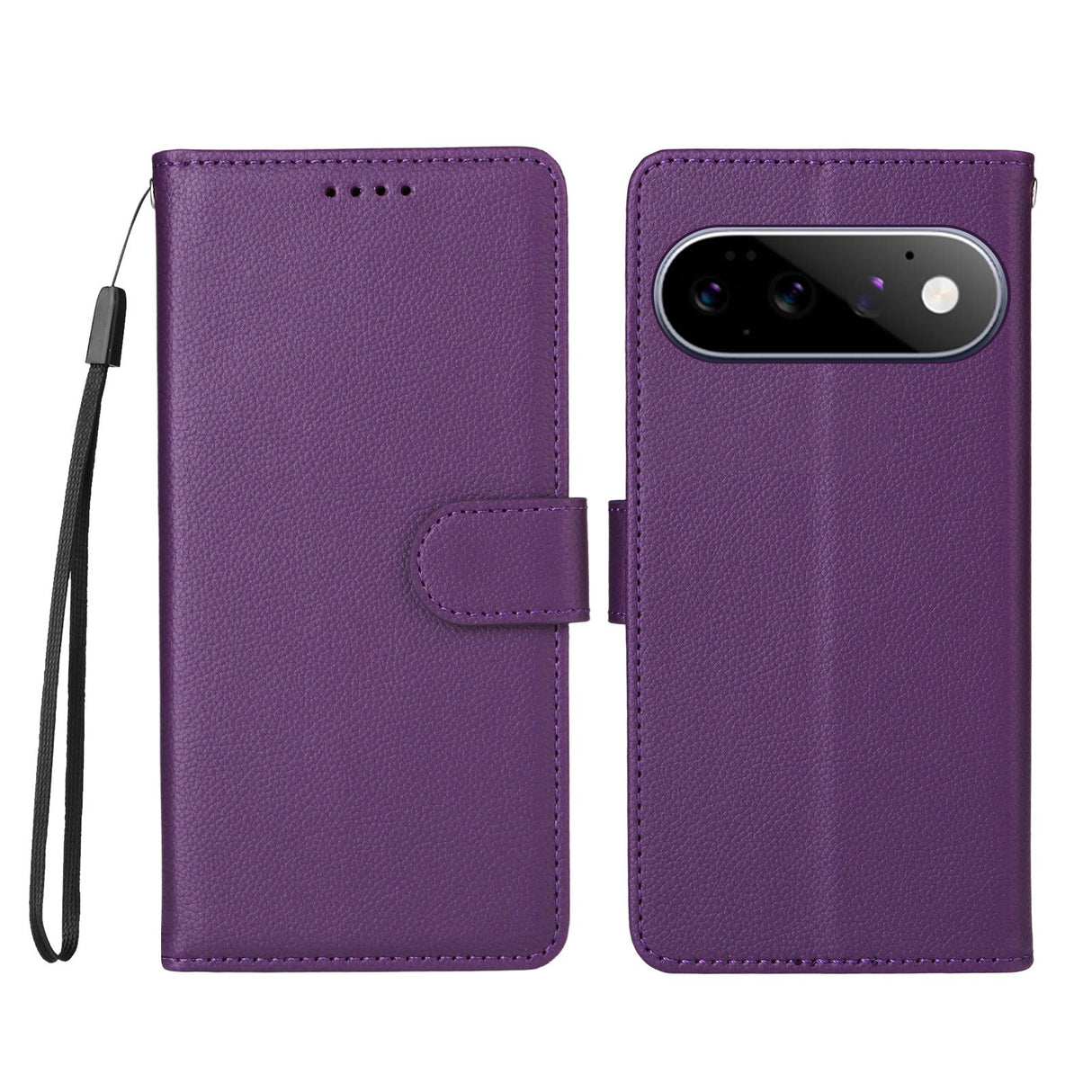 EIDERWOOD Google Pixel 11 / 11 Pro Fodral - Korthållare & Handledsrem - Lila