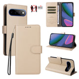 EIDERWOOD Google Pixel 11 Pro XL Fodral - Korthållare & Handledsrem - Beige
