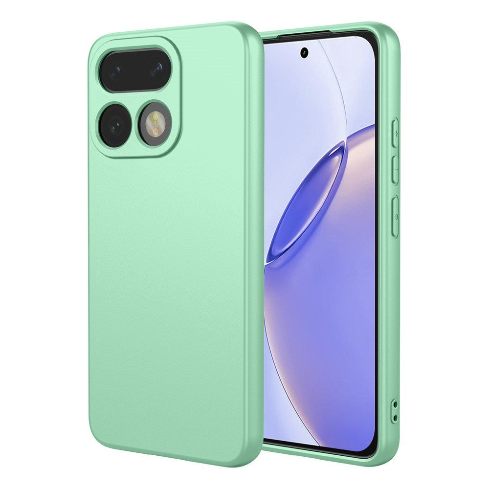 Realme 16 Pro EIDERWOOD Fodrat Flexibelt Plast Skal - Ljusgrön