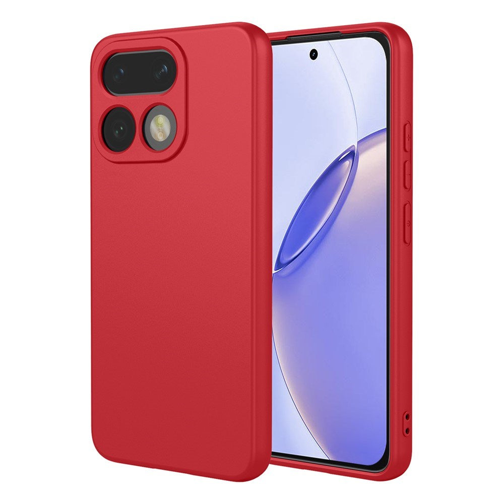 Realme 16 Pro EIDERWOOD Fodrat Flexibelt Plast Skal - Röd