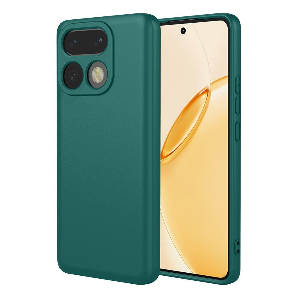 Realme 16 Pro+ EIDERWOOD Fodrat Flexibelt Plast Skal - Grön