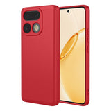 Realme 16 Pro+ EIDERWOOD Fodrat Flexibelt Plast Skal - Röd