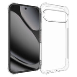 Google Pixel 11 Pro XL EIDERWOOD Flexibelt Plast Skal m. Förstärkta Hörn - Genomskinlig