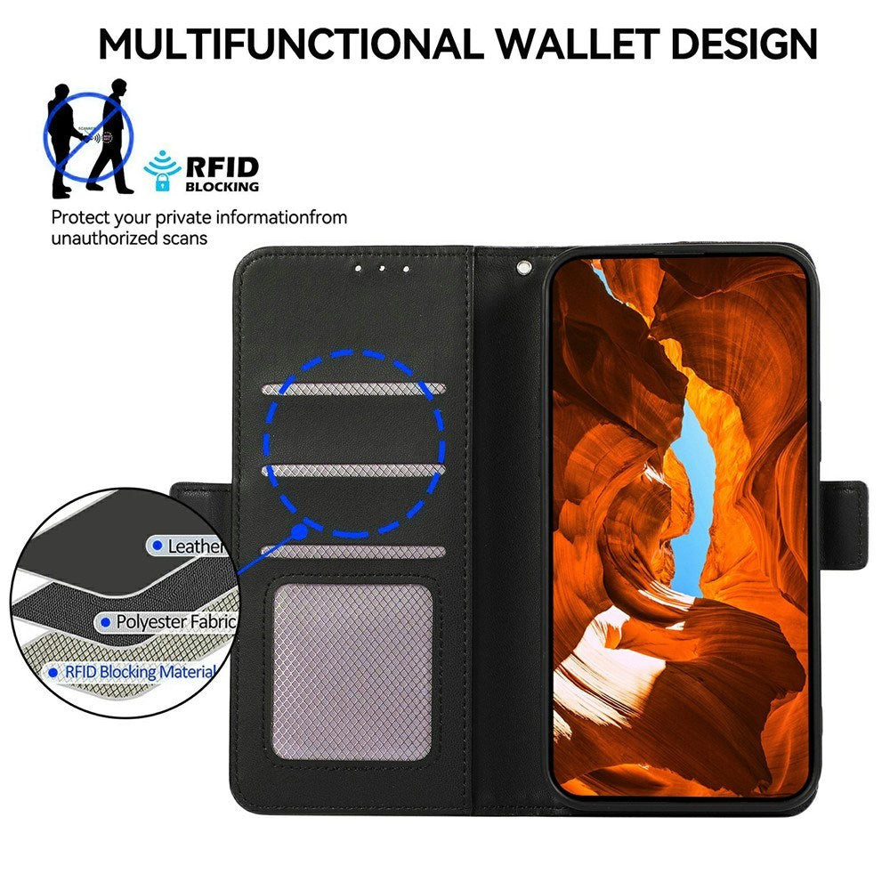 EIDERWOOD Google Pixel 11 / 11 Pro Fodral med RFID-Blockerare & Korthållare - Svart