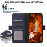 EIDERWOOD Google Pixel 11 / 11 Pro Fodral med RFID-Blockerare & Korthållare - Mörkblå