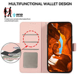 EIDERWOOD Google Pixel 11 Pro XL Fodral med RFID-Blockerare & Korthållare - Rosa