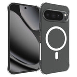 Google Pixel 11 Pro XL EIDERWOOD Flexibelt Plast Skal m. Stötdämpande Hörn - MagSafe Kompatibel - Genomskinlig