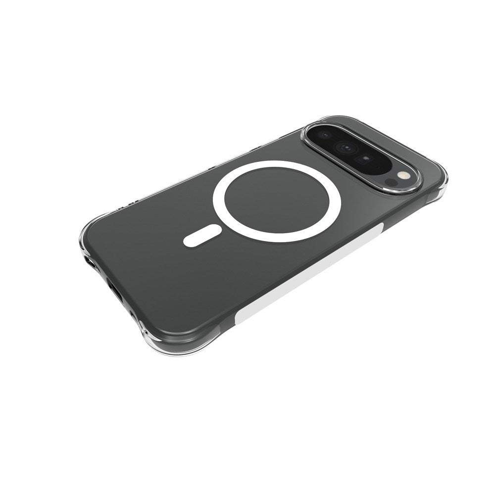 Google Pixel 11 Pro XL EIDERWOOD Flexibelt Plast Skal m. Stötdämpande Hörn - MagSafe Kompatibel - Genomskinlig