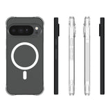Google Pixel 11 Pro XL EIDERWOOD Flexibelt Plast Skal m. Stötdämpande Hörn - MagSafe Kompatibel - Genomskinlig