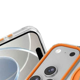 iPhone 17 Pro Max EIDERWOOD Hybrid Skal med Stativfunktion - MagSafe Kompatibel - Genomskinlig / Blå