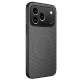 Honor 600 Pro WANLONFENG Skal med Kolfiberstruktur - MagSafe Kompatibel - Grå