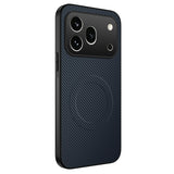 Honor 600 Pro WANLONFENG Skal med Kolfiberstruktur - MagSafe Kompatibel - Blå