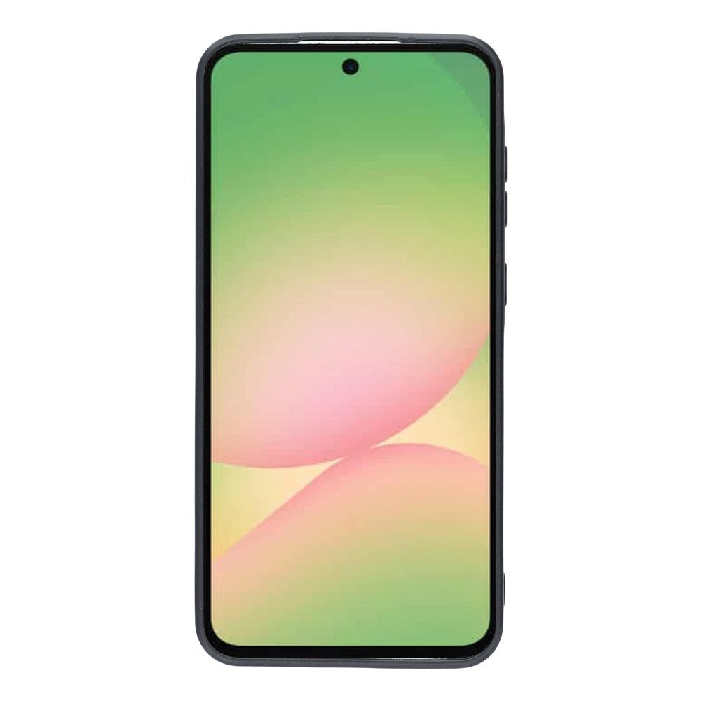 Samsung Galaxy A17 (5G) EIDERWOOD Flexibelt Plast Skal m. Glitter - Svart