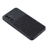 Samsung Galaxy A17 (5G) EIDERWOOD Flexibelt Plast Skal m. Glitter - Svart