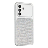 Samsung Galaxy A17 (5G) EIDERWOOD Flexibelt Plast Skal m. Glitter - Silver