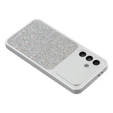 Samsung Galaxy A17 (5G) EIDERWOOD Flexibelt Plast Skal m. Glitter - Silver