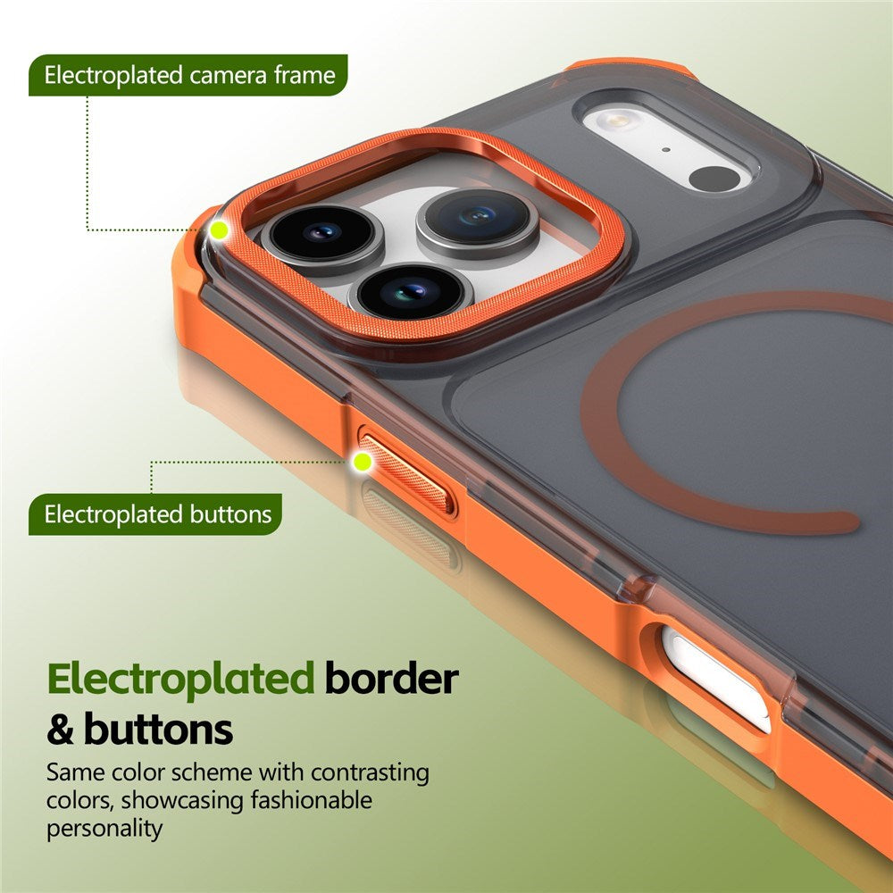 iPhone 17 Pro EIDERWOOD Matt Hybrid Plast Skal - MagSafe Kompatibel - Orange
