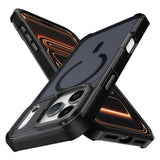 iPhone 17 Pro EIDERWOOD Matt Hybrid Plast Skal - MagSafe Kompatibel - Svart