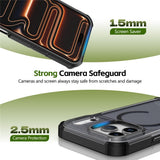 iPhone 17 Pro EIDERWOOD Matt Hybrid Plast Skal - MagSafe Kompatibel - Svart