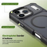 iPhone 17 Pro EIDERWOOD Matt Hybrid Plast Skal - MagSafe Kompatibel - Svart