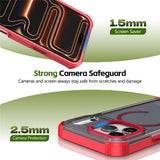 iPhone 17 Pro EIDERWOOD Matt Hybrid Plast Skal - MagSafe Kompatibel - Röd