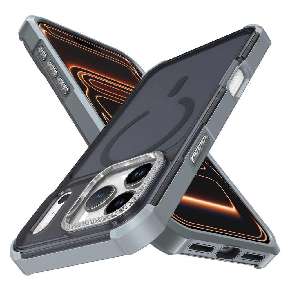iPhone 17 Pro EIDERWOOD Matt Hybrid Plast Skal - MagSafe Kompatibel - Grå