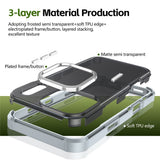 iPhone 17 Pro EIDERWOOD Matt Hybrid Plast Skal - MagSafe Kompatibel - Grå
