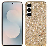 Samsung Galaxy A57 EIDERWOOD Plast Glitter Skal - Guld