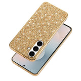 Samsung Galaxy A57 EIDERWOOD Plast Glitter Skal - Guld