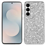 Samsung Galaxy A57 EIDERWOOD Plast Glitter Skal - Silver