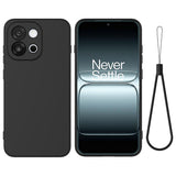 OnePlus Nord 6 EIDERWOOD Fodrat Silikon Skal m. Rem - Svart