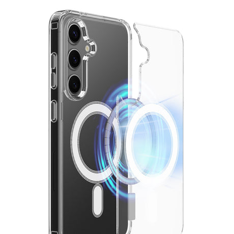 Samsung Galaxy A27 EIDERWOOD Hybrid Plast Skal - MagSafe Kompatibel - Genomskinlig