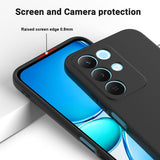 Realme C100 EIDERWOOD Silikon Skal m. Rem - Svart
