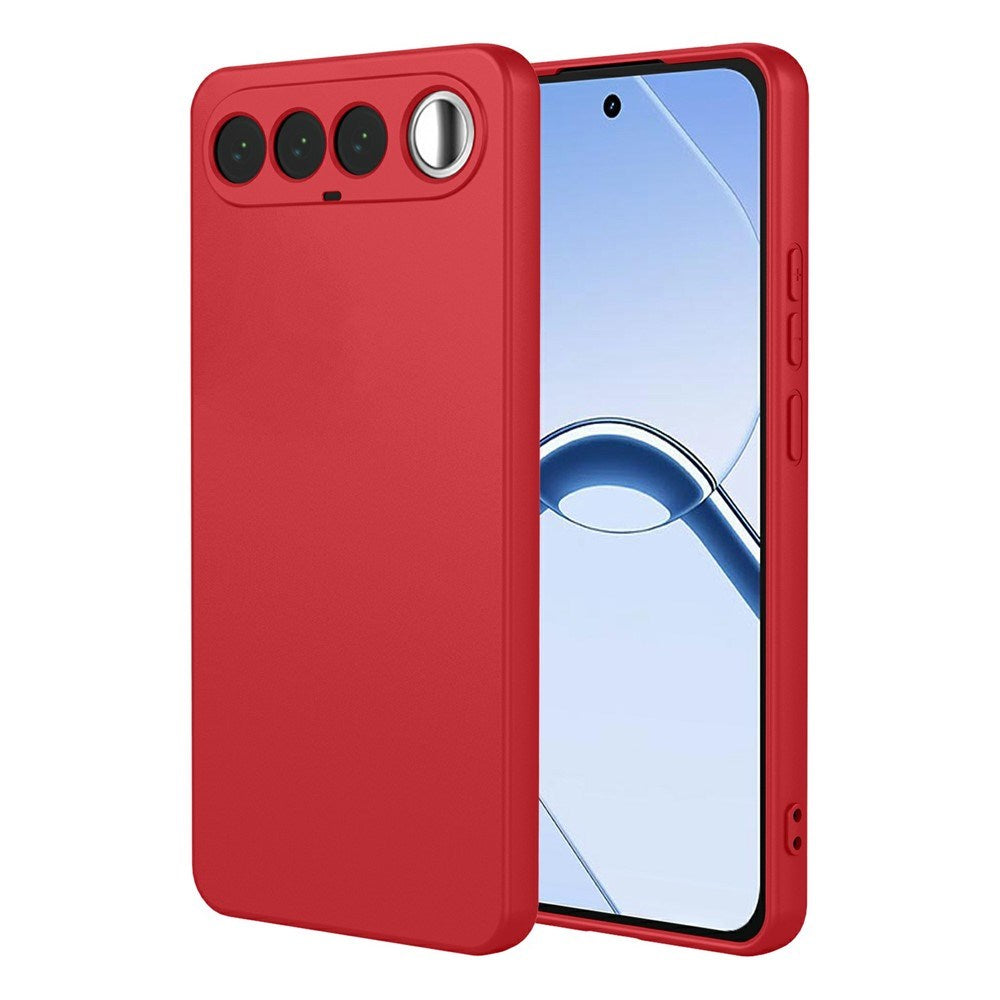 Realme 16 EIDERWOOD Fodrat Flexibelt Plast Skal - Röd