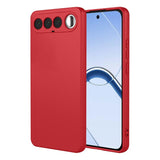 Realme 16 EIDERWOOD Fodrat Flexibelt Plast Skal - Röd