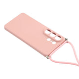 Samsung Galaxy S26 Ultra EIDERWOOD Fodrat Flexibelt Plast Skal m. Rem - Rosa